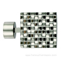 Mosaic Square finial window deco